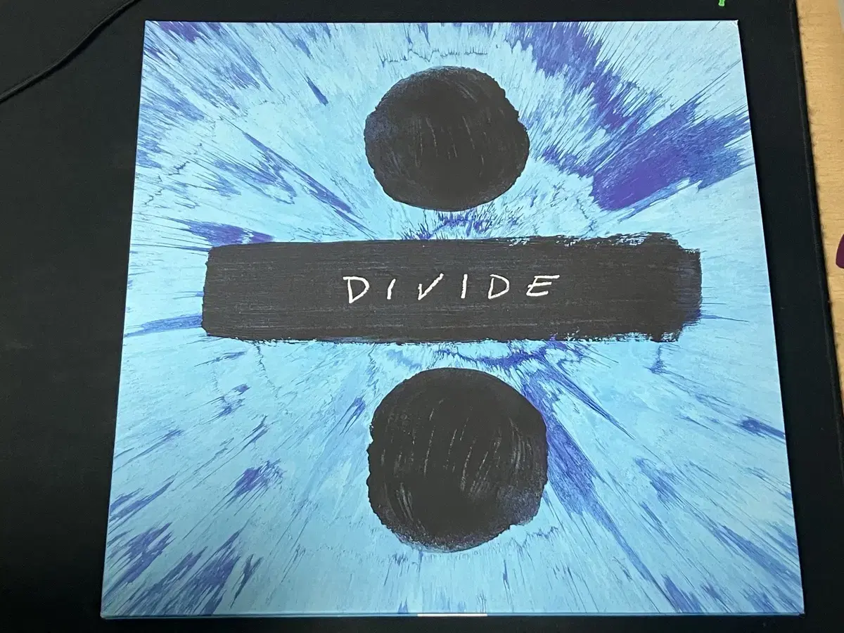 에드시런 3집 divide LP 블랙반 1회청음